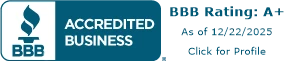 BBB A+ Accredited